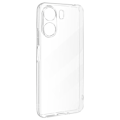 Miniatyrbillede 2 af 6: Etui til Xiaomi Redmi 13C Blød og fleksibel silikone Gennemsigtig Transparent