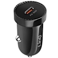 Miniatyrbild 1 av 5: Laddare Bil - LinQ - USB C - 30W Power Delivery - Kompakt Design - Ultra-Rapid Laddning Svart