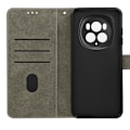 Pikkukuva 2 / 6: Kotelo Honor Magic 6 Pro Brushed Effect Walletille ja Stand Midnight Bluelle