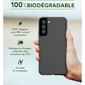 Miniatyrbillede 2 af 3: Coque - Just Green - Samsung G S22+ 5G - Bionedbrydelig - Fleksibel - Sort Svart