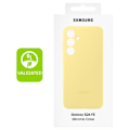 Miniatyrbillede 4 af 5: Taske til Samsung Galaxy S24 FE Silikone Fleksibel Soft Touch Original Samsung Gul Gul