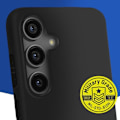 Miniatyrbillede 4 af 6: Coque til Samsung Galaxy S24 FE Silikone Soft Touch og Tempereret Glas 3mk Sort Svart