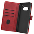 Pikkukuva 2 / 5: Case for Nothing Phone 2a Rannehihna Flip Stand Lompakko Punainen Röd