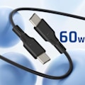 Miniatyrbild 3 av 4: Prise för cigarettändare - BLUESTAR - USB-C 25W + USB 18W - Kompakt design - USB-C-kabel inkluderad Svart