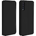Miniatyrbillede 1 af 4: Cover til Samsung Galaxy A50 - AVIZAR - Folio Wallet Case - Eco-læder - Sort - Standfunktion Svart