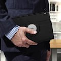 Pikkukuva 3 / 4: Kotelo - AVIZAR - Huawei MediaPad T3 9.6 - Täysi Suojaus - Käännettävä Tuki 360° - Musta Svart