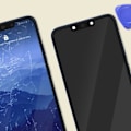 Miniatyrbillede 4 af 4: LCD-skærm + Touch-panel til Huawei Mate 20 Lite med Blå Ramme Blå