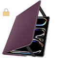 Miniatyrbild 4 av 5: Flipfodral för iPad Pro 11 2024 Folio Rotating 360 Stand Stand Lila Lila