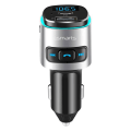 Pikkukuva 2 / 5: Bluetooth FM-lähetin, jossa on USB-autolaturi ja USB-C PD 18W 4smarts Black