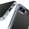Pikkukuva 3 / 5: MagSafe-kotelo Samsung Galaxy Z Flip 6 kovalle kulmille iskunkestävä läpinäkyvä Transparent