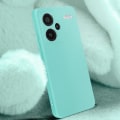 Pikkukuva 3 / 6: Kotelo Xiaomi Redmi Note 13 Pro Plus 5G Soft-touch Anti-Fingerprint Turquoise -puhelimelle Blå