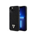 Miniatyrbillede 2 af 3: Cover til Apple iPhone 15 Plus Triangle Diamond Guess Sort Svart