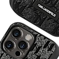 Miniatyrbillede 4 af 5: Cover til iPhone 14 Pro Max - KARL LAGERFELD - Saffiano læderfinish - Sort Svart