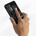 Miniatyrbild 3 av 5: Samsung Galaxy A33 5G Shockproof Hybrid Case Video Support Ring svart Svart
