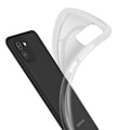 Miniatyrbillede 3 af 5: Samsung Galaxy A03 silikonetui - BIGBEN - Micro-dot tekstur - Anti-gulning Transparent