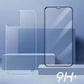 Pikkukuva 3 / 5: Suojakalvo - FORCE GLASS - iPhone 12 Mini - 9H+ särkymätön lasi - Läpinäkyvä - Elinikäinen takuu Vit