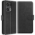 Miniatyrbillede 2 af 5: Etui til Oppo Reno 13 Pro Klap Wallet og Video Stander Sort Svart