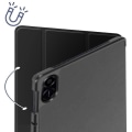 Miniatyrbillede 4 af 5: Etui til Honor Pad X9 - AVIZAR - Trifold Support Video og Keyboard - Sort - 10,1 tommer Svart