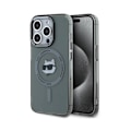 Miniatyrbillede 5 af 6: Coque MagSafe til iPhone 15 Pro IML med Choupette-motiv Karl Lagerfeld Sort Svart