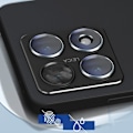 Miniatyrbillede 3 af 5: Beskyttelseskamera til Xiaomi 14T Hybridglas Sæt af 4 3mk Gennemsigtig Transparent