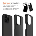 Miniatyrbillede 3 af 4: Coque Rigide til iPhone 16 Pro Drop Test 4m North Case Ultra Forstærket Eiger Sort Svart