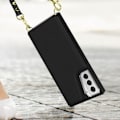 Miniatyrbild 4 av 4: Samsung Galaxy S21 Plus multifunktionslinsfodral med svart rem Svart