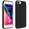 Miniatyrbillede 1 af 4: Etui med integreret batteri - AKASHI - iPhone 6/6S/7/8 Plus - 4000mAh - Stødsikker - Sort Svart