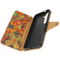 Miniatyrbild 2 av 6: Fodral till Samsung Galaxy S24 - AVIZAR - Flip Wallet Support Bohemian Design Multicolor Flerfärgad