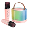 Miniatyrbillede 1 af 5: Bluetooth-højttaler med Dobbelt Mikrofon Bærbar Autonomi 5 timer Maxlife Powder Pink Rosa