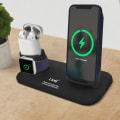 Miniatyrbillede 3 af 4: LinQ Fast Charge iPhone / Apple Watch / Airpods Ladestation Sort