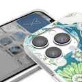 Pikkukuva 3 / 5: iPhone 13 Pro - Kuori, jossa on Hento Kukka-Design Guess Monivärinen Ranteenauha Flerfärgad