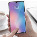 Miniatyrbild 3 av 4: Skyddsfilm - AVIZAR - Xiaomi Mi 9 - 9H härdat glas - Stötsäker - Transparent Vit