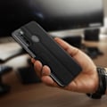 Miniatyrbild 3 av 4: Housse - X-DORIA - Xiaomi Redmi Note 8T / 8 - Ekologiskt läder - Videostöd - Magnetisk Svart