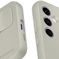 Pikkukuva 4 / 6: Kotelo Samsung Galaxy A55 Handle Grip Kickstand Tuki Samsung Harmaa Grå