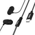 Miniatyrbild 2 av 4: USB-C hörlurar - INKAX - In-ear - 1,2m - Integrerad mikrofon - Multifunktionsknapp Svart