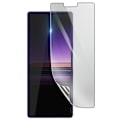 Pikkukuva 1 / 4: Näytönsuoja - 3MK - Sony Xperia 1 - Iskunkestävä Hydrogeeli - Läpinäkyvä - Naarmuuntumaton Transparent