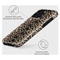 Miniatyrbillede 2 af 4: Coque - BURGA - Spiller - iPhone 15 Pro Max - Stødabsorberende - Leopard - MagSafe kastanj