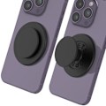 Miniatyrbillede 4 af 6: Smartphonetilbehør - POPSOCKETS - PopGrip iPhone - Magnetisk montering - Videostøtte - Kan trækkes ud Svart