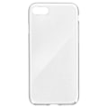 Pikkukuva 2 / 4: Suojakuori ja suojakalvo - Apple - iPhone 7/8 - Läpinäkyvä - Silikoni - Karkaistu lasi Transparent