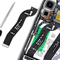 Miniatyrbillede 3 af 3: Skærm dække til Samsung Galaxy S24 Sort Svart