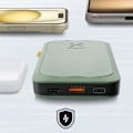 Miniatyrbild 4 av 6: Batteri Extern - XTORM - Fuel Series 5 - 10000mAh - 20W - 2x USB-C + USB - LED-skärm Grön
