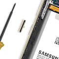 Pikkukuva 4 / 4: Samsung Galaxy S24 ja S24 Plus alkuperäinen Samsung Power-nappi beige Beige