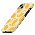 Pikkukuva 2 / 5: MagSafe-kuori iPhone 15 Plus elegantilla Lemon Tart -kuviolla Burga Keltainen Gul
