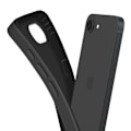Miniatyrbillede 3 af 5: Coque til iPhone 16e Silikone Blød Tynd Let Sort Svart