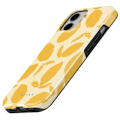 Miniatyrbild 2 av 5: Coque för iPhone 13 Elegant Mönster Citron Tårta Burga Gul Gul