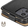 Pikkukuva 4 / 6: Pystysuuntainen läppäkotelo Xiaomi Redmi 12 Black - AVIZAR - Pystysuuntainen läppäkotelo - Musta - Synteettinen - Mixed Svart