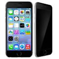 Pikkukuva 2 / 4: Näyttökalvo - AVIZAR - iPhone 7 Plus ja 8 Plus - Karkaistu lasi - Vakoilunesto - Erittäin ohut Svart