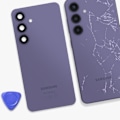 Pikkukuva 4 / 4: Alkuperäinen takalasi Samsung Galaxy S24 Plus Samsung Dark Purple -puhelimeen