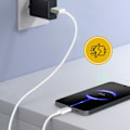 Pikkukuva 3 / 5: USB-kaapeli USB C -lataus ja synkronointi 1m Inkax Valkoinen Vit