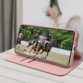 Miniatyrbillede 4 af 4: Housse - Samsung - Galaxy S21 Plus - Øko-læder - Rosé champagne - Folio Pung Etui Champagne rosa